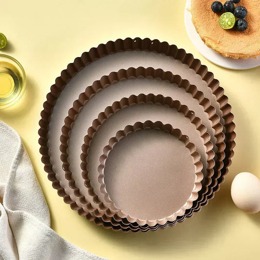 Multi-Functional Non-Stick Baking Pans for Cakes, Tarts, and Quiches - The Silver Spoon
