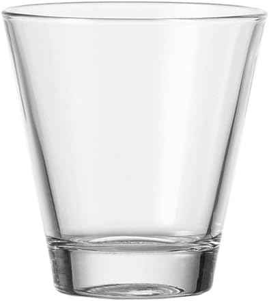 Leonardo Ciao 012666 Drinking Glasses, Set of 6, Dishwasher Safe Water Glasses, Drinking Cup, Glass Juice Glasses, Drink Set, 215 ml
