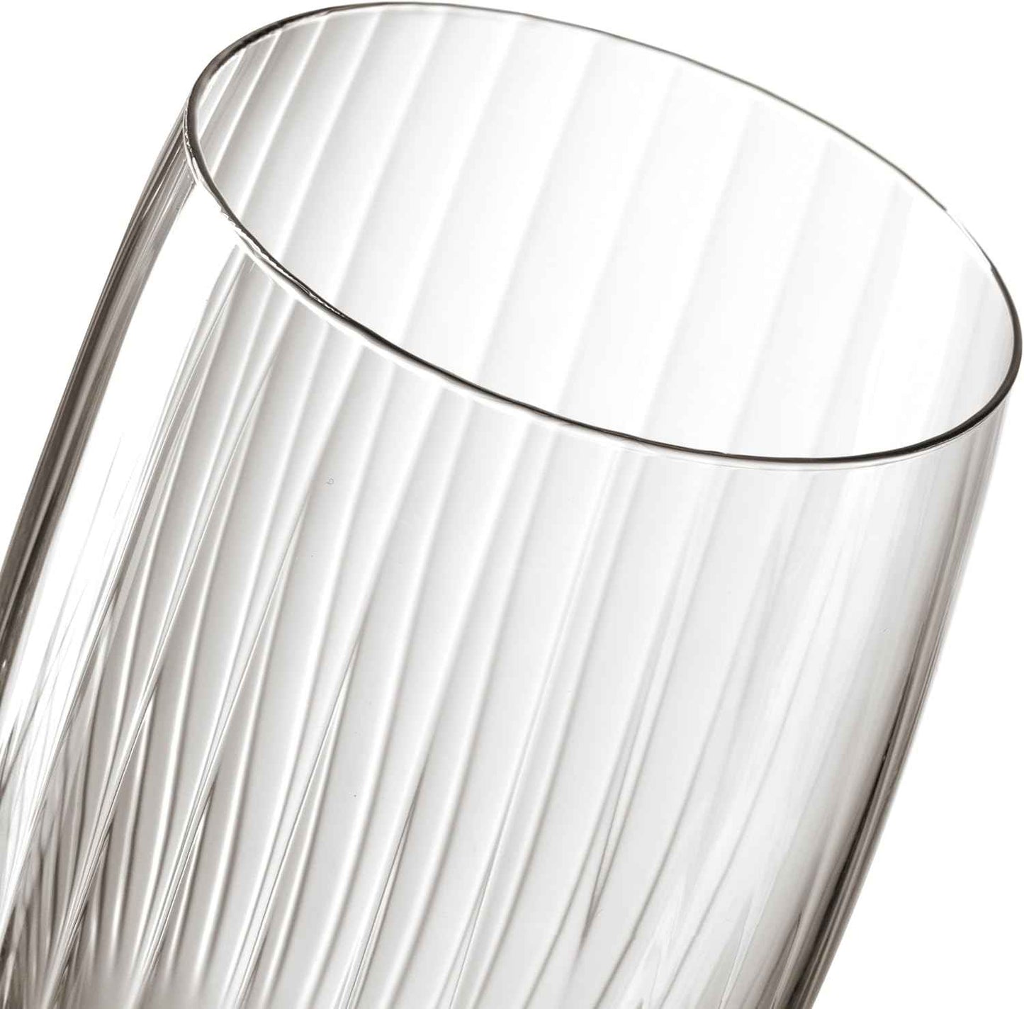 Drinking glass POESIA 460 ml grey, 6, 022383