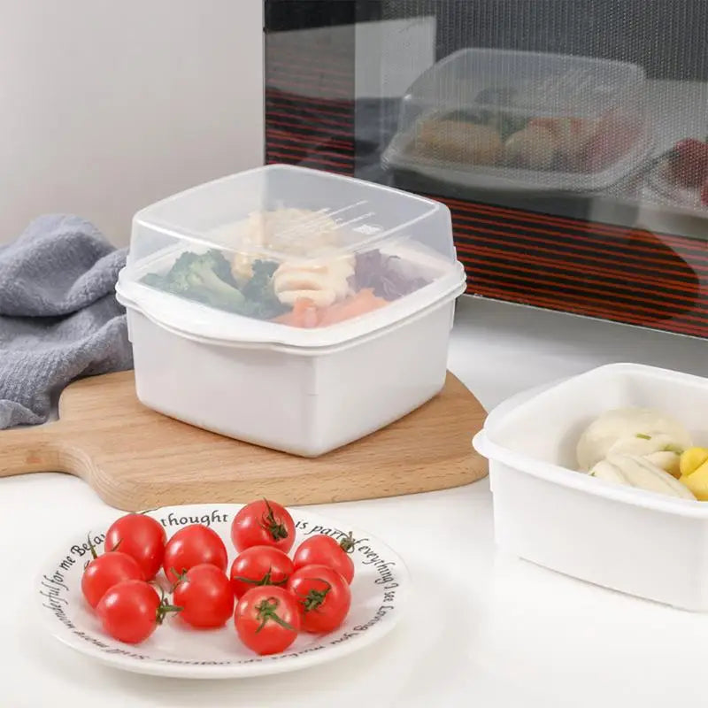 Microwave Vegetable Steamer for Healthy Cooking - Versatile Steam Bowl for Vegetables and Fish Prep - The Silver Spoon