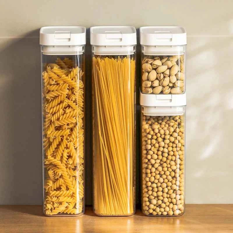 Pasta Storage Container Transparent Plastic Moisture-Proof - The Silver Spoon