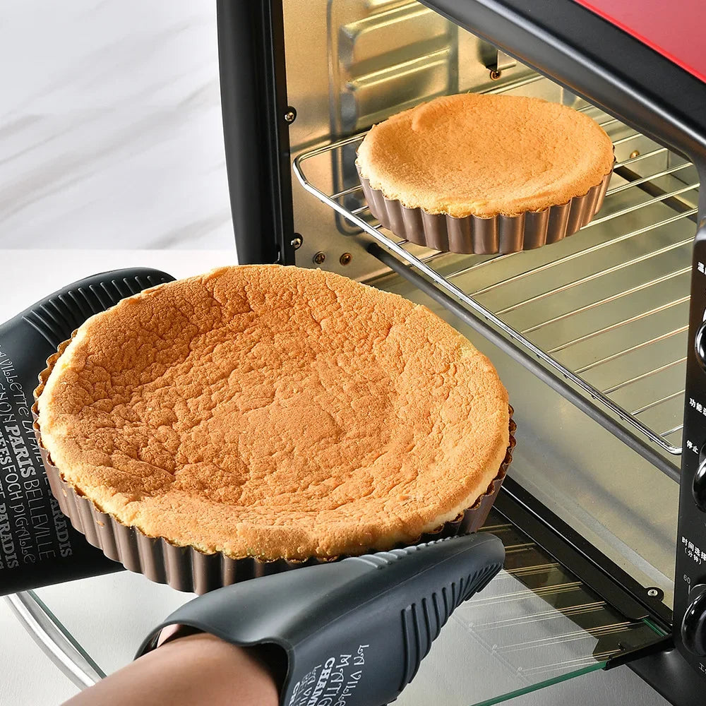 Multi-Functional Non-Stick Baking Pans for Cakes, Tarts, and Quiches - The Silver Spoon