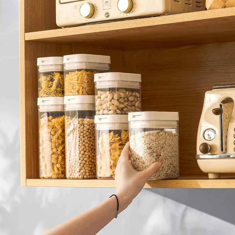 Pasta Storage Container Transparent Plastic Moisture-Proof - The Silver Spoon