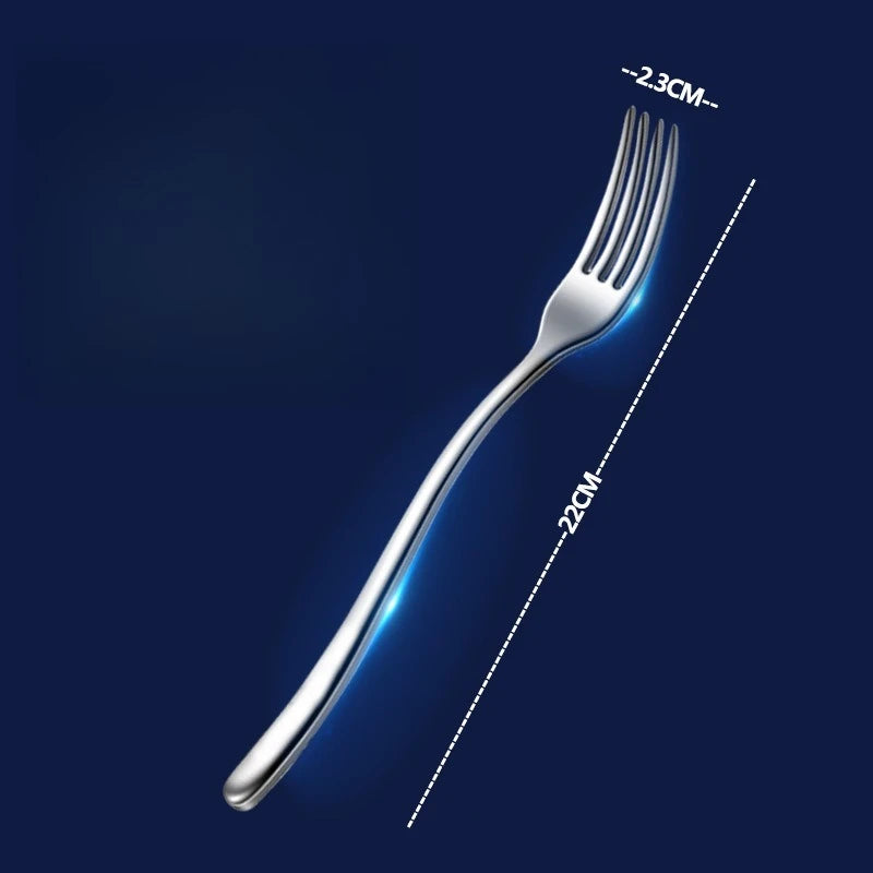 Stainless Steel Dining Cutlery Set - 3 Piece Knife, Fork, and Spoon - The Silver Spoon