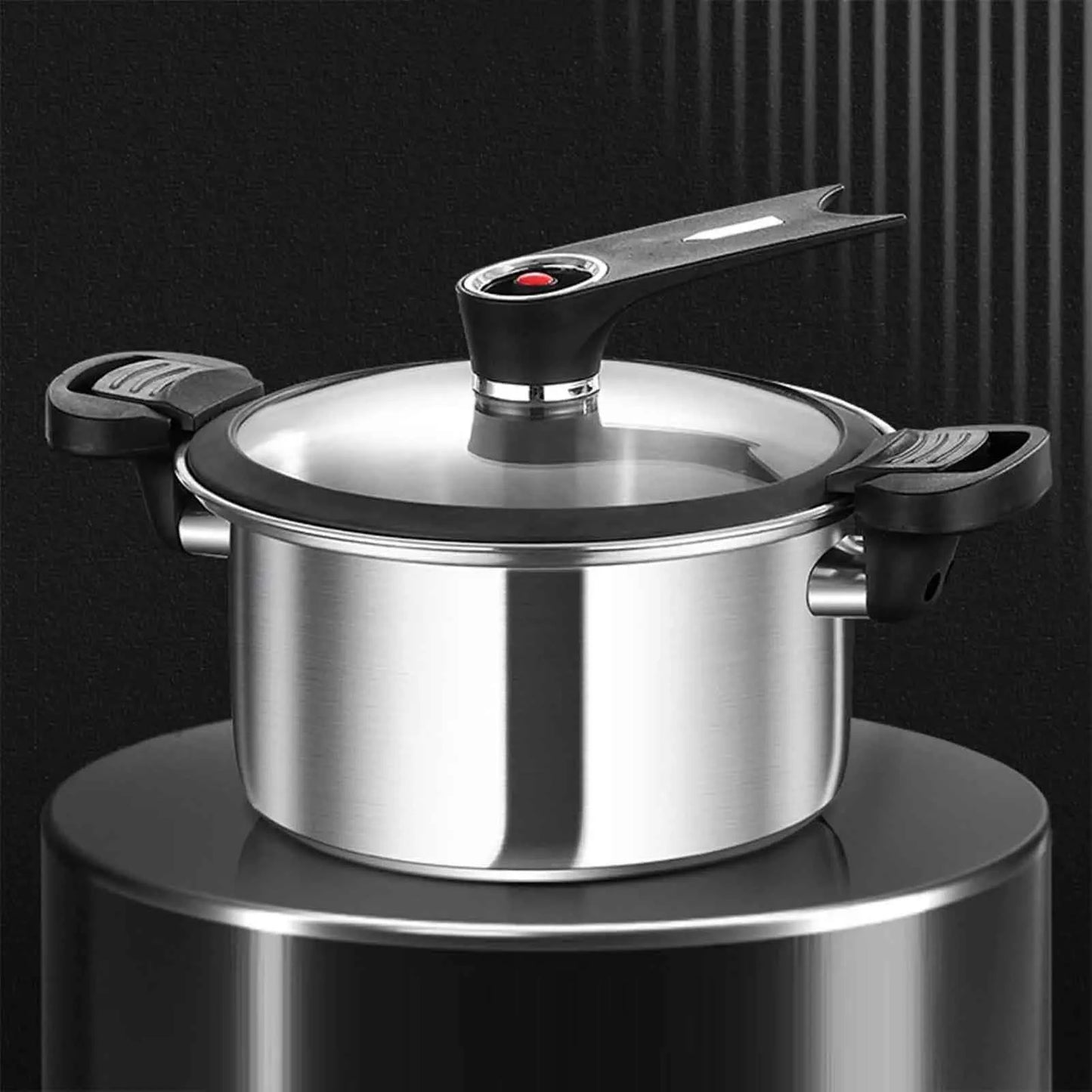 Stainless Steel Pressure Cooker for Fast Cooking, Stews & Soup - The Silver Spoon