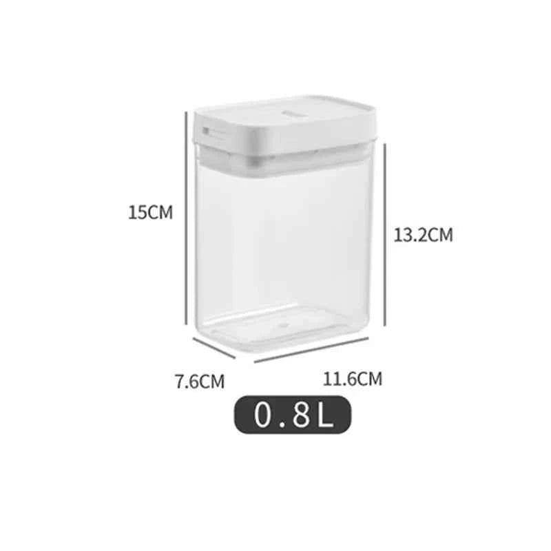 Pasta Storage Container Transparent Plastic Moisture-Proof - The Silver Spoon