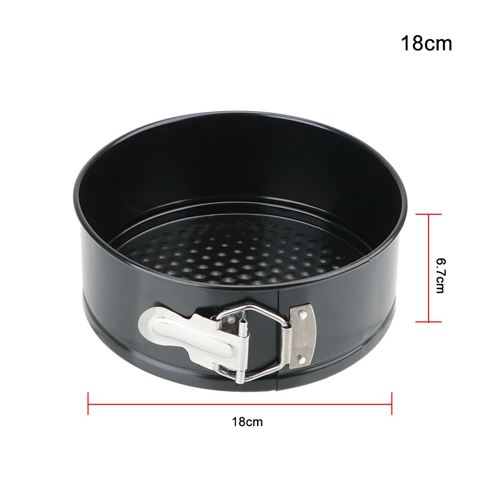 Removable Bottom Cake Pan – Carbon Steel Round Cake Mold