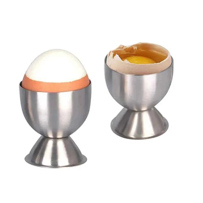 Stainless Steel Egg Shell Opener for Hard and Soft Boiled Eggs - The Silver Spoon