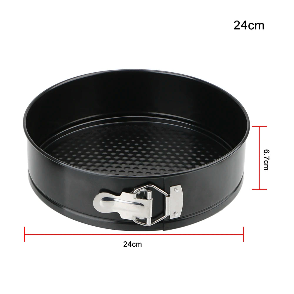 Removable Bottom Cake Pan – Carbon Steel Round Cake Mold