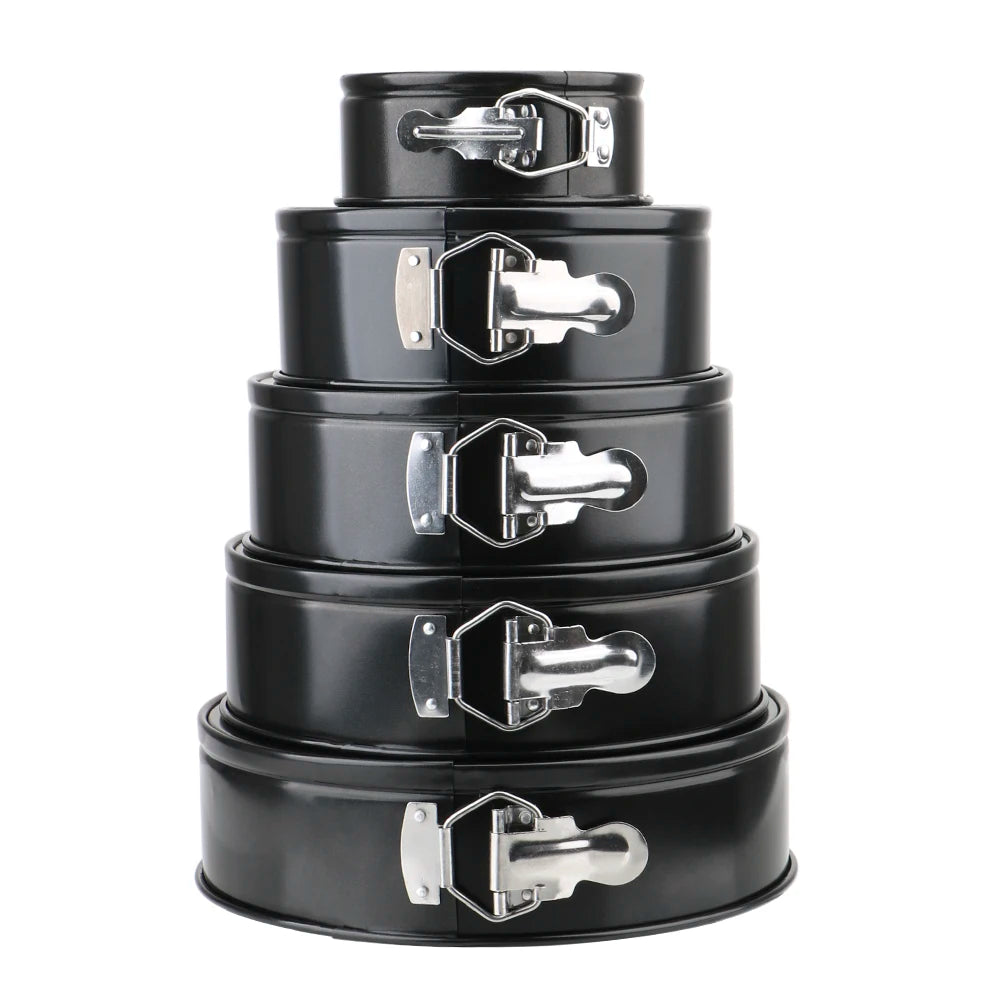Removable Bottom Cake Pan – Carbon Steel Round Cake Mold