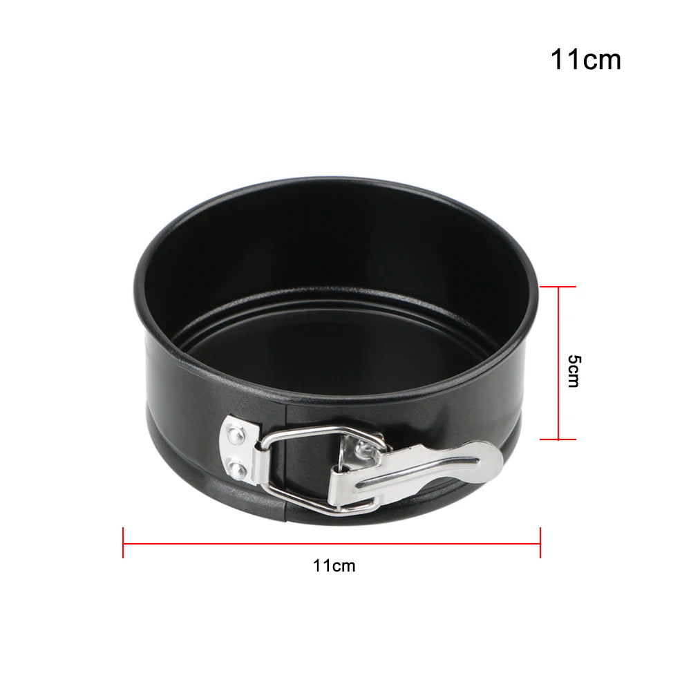 Removable Bottom Cake Pan – Carbon Steel Round Cake Mold
