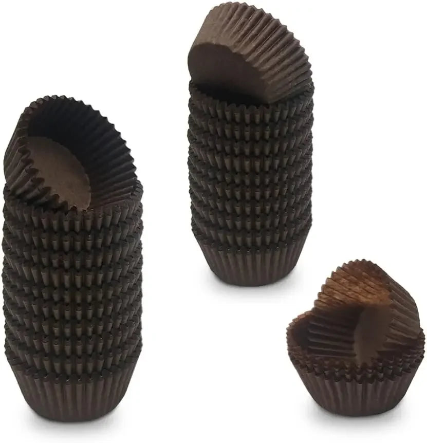Food Grade Baking Cups Liners - 100/500/1000 Pcs Muffin Paper Molds - The Silver Spoon
