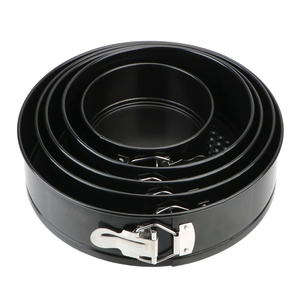 Removable Bottom Cake Pan – Carbon Steel Round Cake Mold