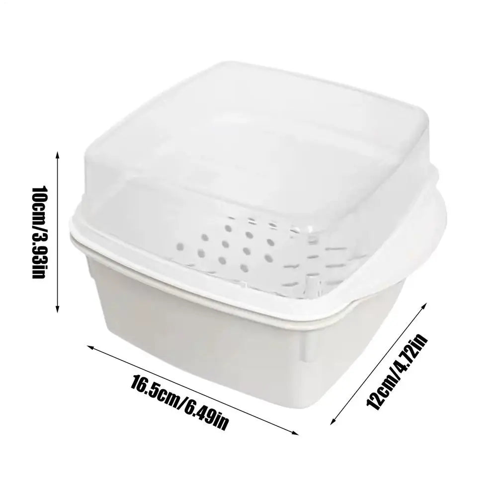 Microwave Vegetable Steamer for Healthy Cooking - Versatile Steam Bowl for Vegetables and Fish Prep - The Silver Spoon