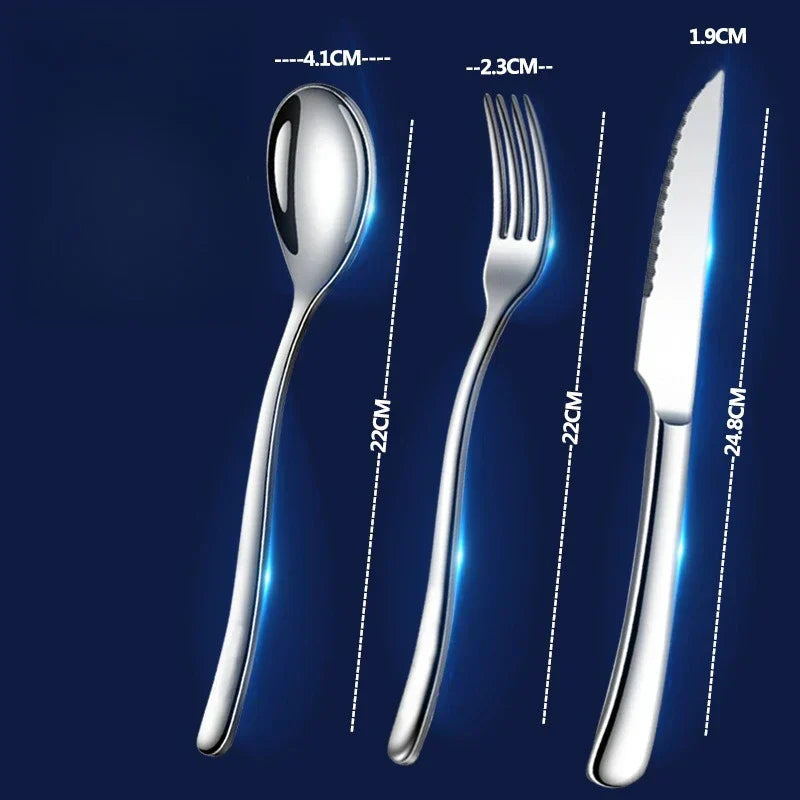 Elevate Your Dining Experience with Our Stainless Steel Dining Cutlery Set