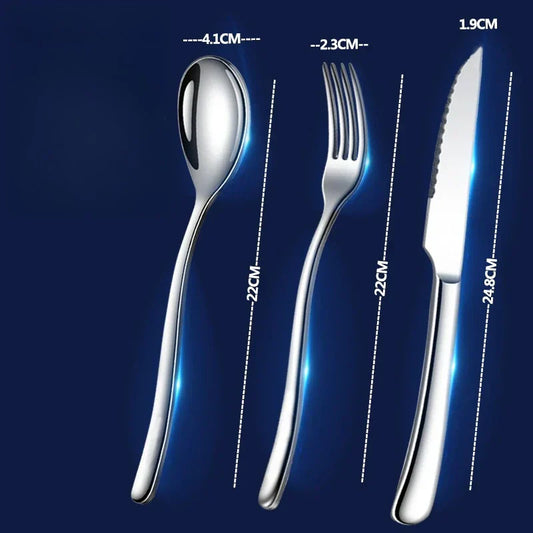 Elevate Your Dining Experience with Our Stainless Steel Dining Cutlery Set
