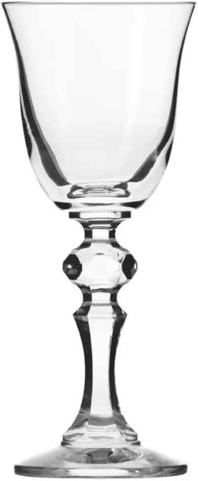 Krosno Vodka Shots Krista Collection Drinking Glasses, Set of 6, 50 ml, Cocktail Glasses, Liqueur Glass, Brandy Whisky Gin, Home Bar, Events and Kitchen, Dishwasher Safe Crystal Gift Set