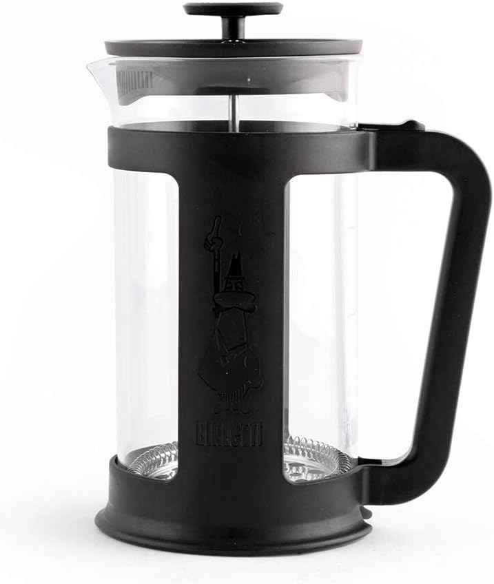 Bialetti French Press Smart Coffee Maker, Black, One Size, 1.0 Litres