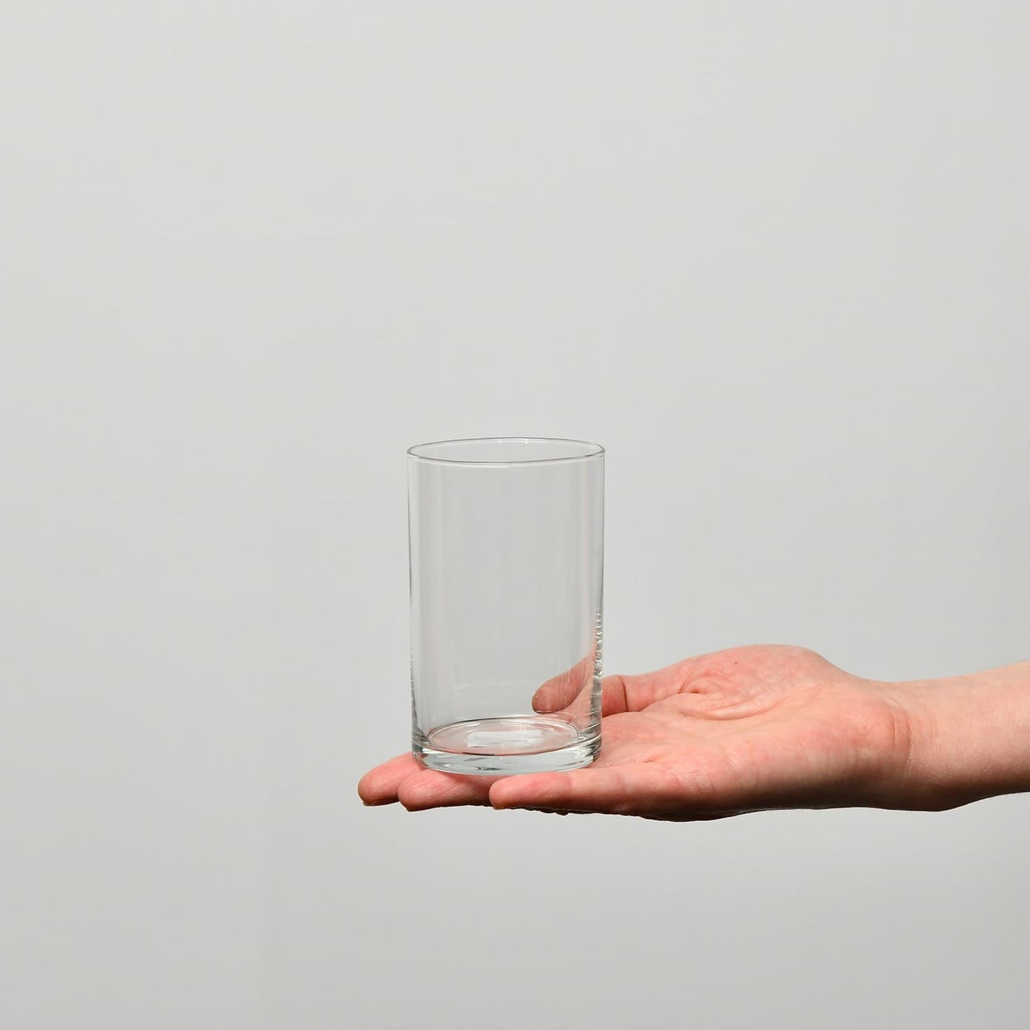 KROSNO Water Juice Tea Drinking Glasses | Set of 6 | 250 ML | Basic Collection | Perfect for Home, Restaurants and Parties | Dishwasher Safe