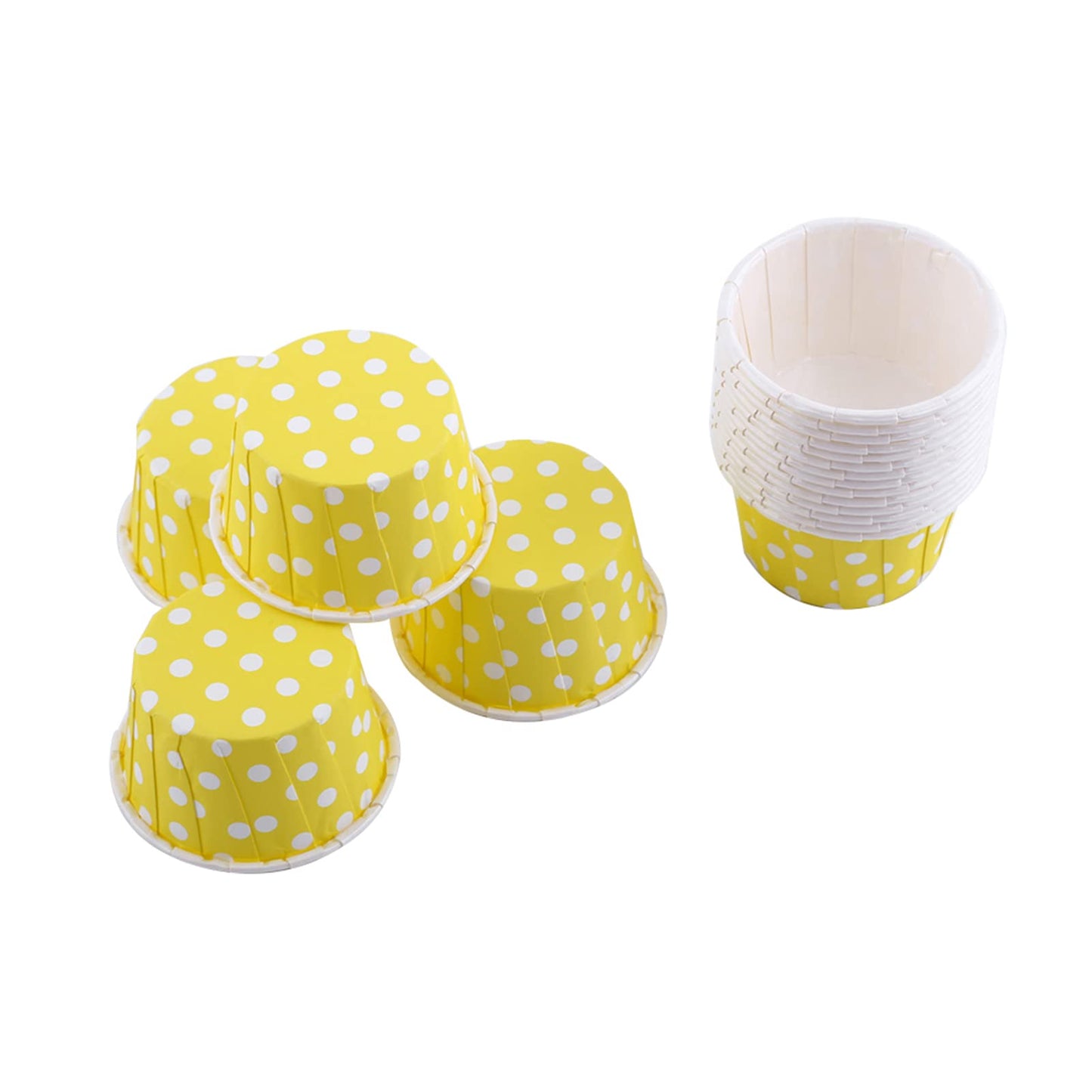 100pcs Cupcake Liners - Baking Cups for Birthday Party and Wedding - The Silver Spoon