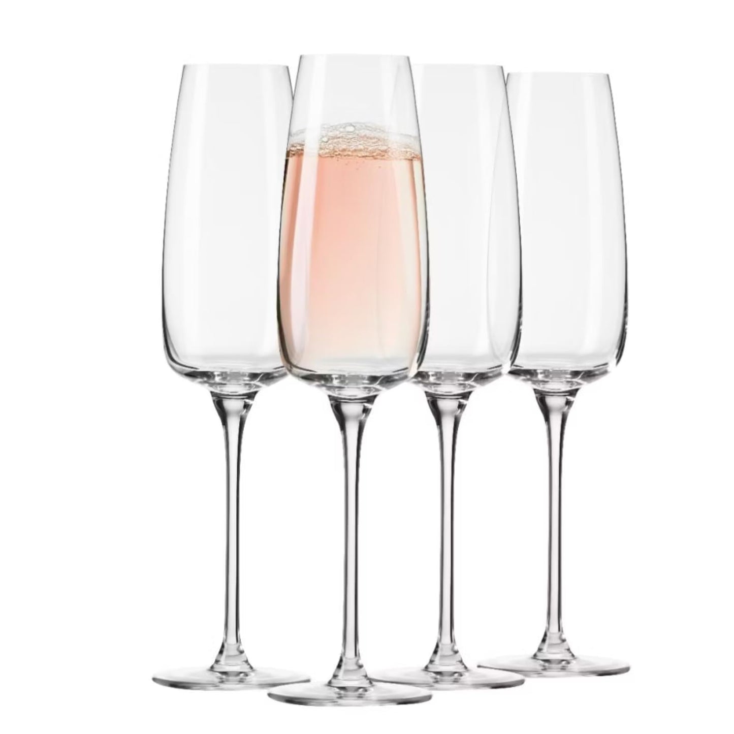 Krosno Red Wine Glasses Set of 4 600 ml Modern Collection Drinking Glasses Wedding Gift Perfect for Home, Restaurant and Kitchen, Dishwasher Safe