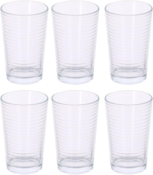 alpina Water glasses - drinking glasses set - 6-piece - dishwasher safe - 220 ml