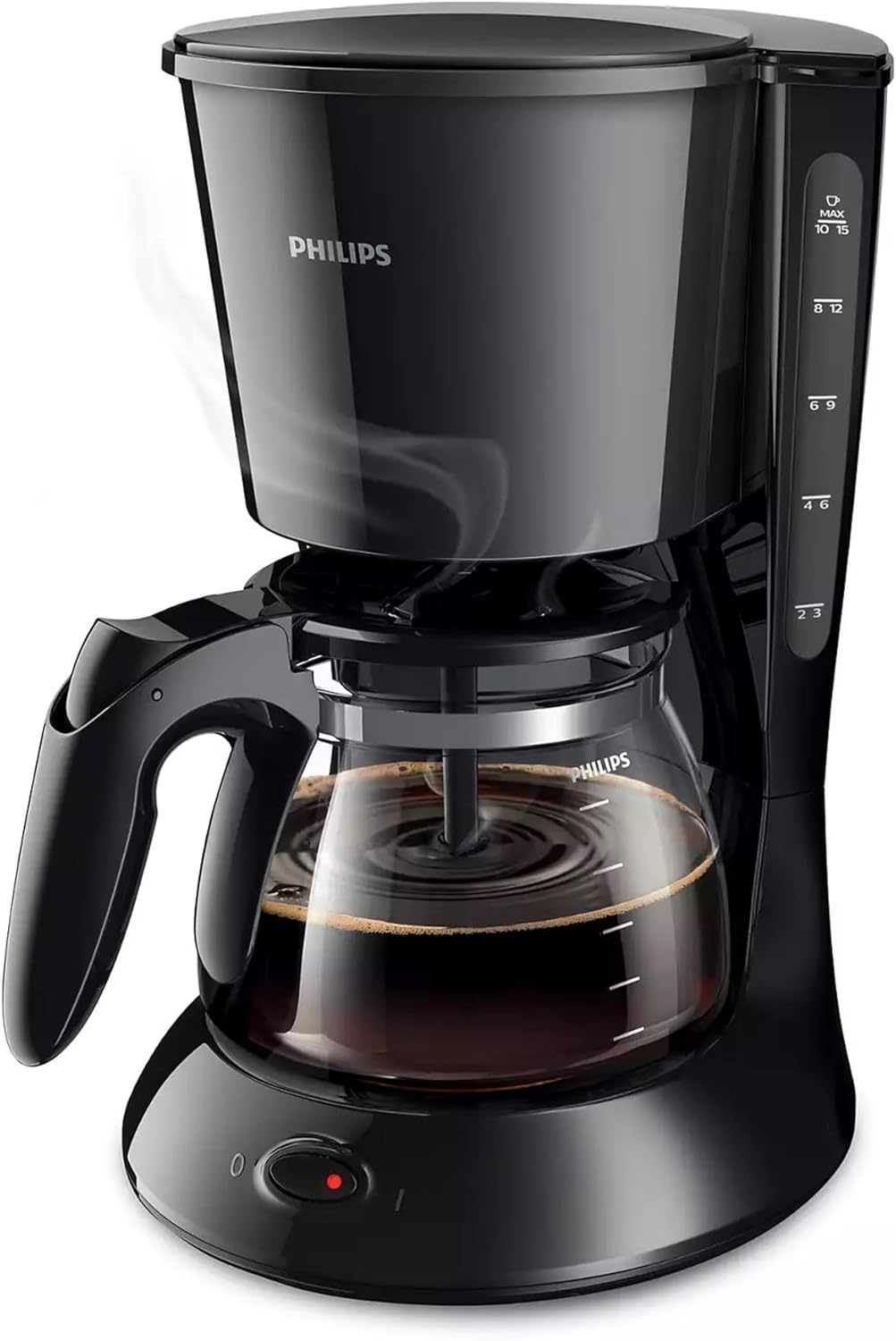 Philips HD7461/20 Daily Filter coffee maker, removable, rotatable filter, black