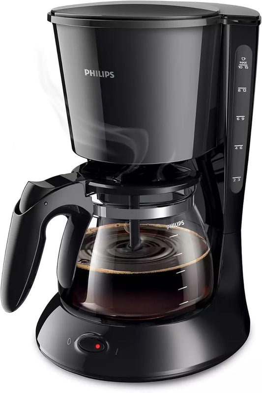 Philips HD7461/20 Daily Filter coffee maker, removable, rotatable filter, black