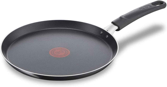25 cm Crepe Pan - Durable Non-Stick Coating, Easy to Clean - The Silver Spoon
