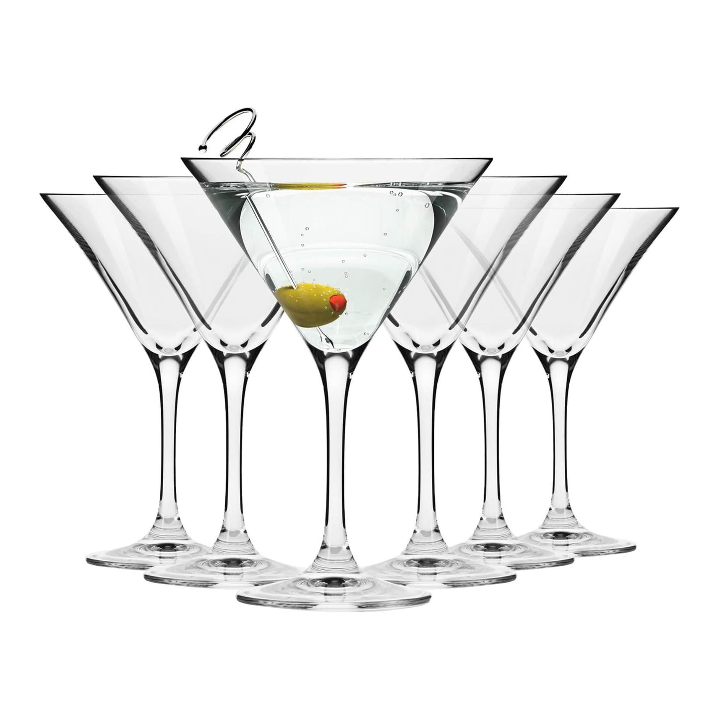 KROSNO Water Juice Drinking Glasses | Set of 12 | 360ml | Elite Collection | Crystal Glass | Perfect for Home, Restaurants and Parties | Dishwasher Safe