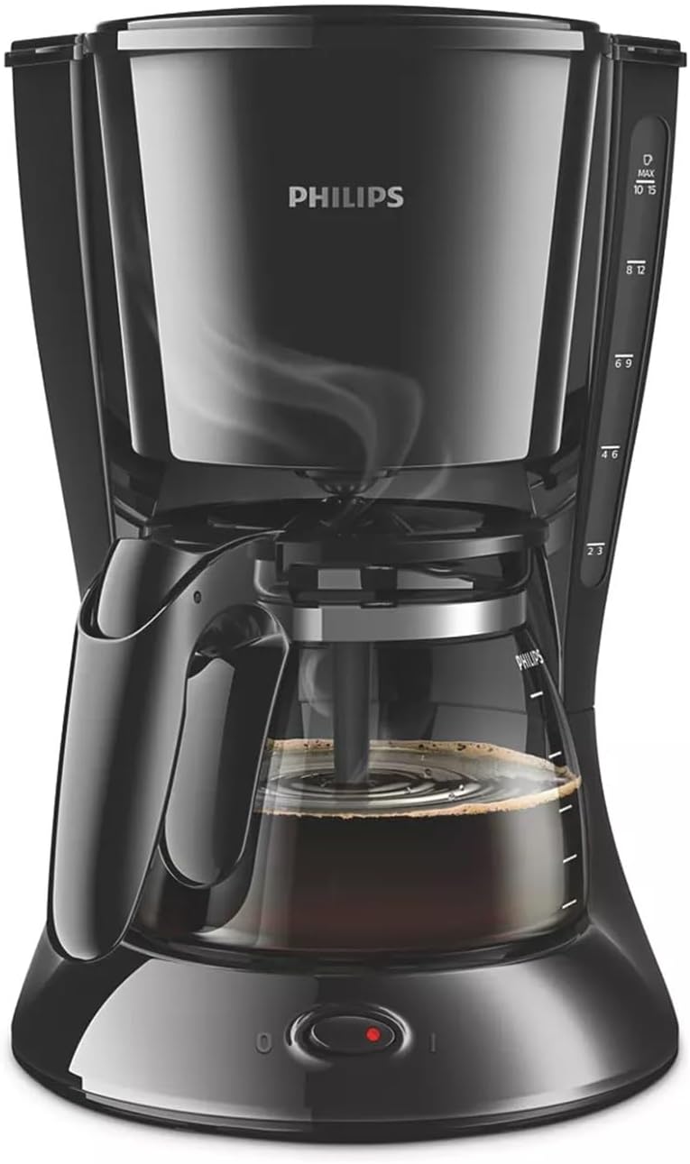 Philips HD7461/20 Daily Filter coffee maker, removable, rotatable filter, black