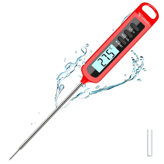 Barbecue Meat Thermometer Digital Accuracy in 3 Seconds - The Silver Spoon