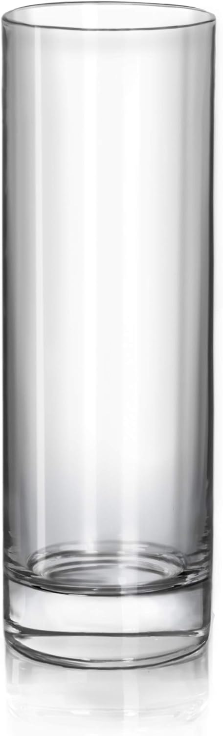 Sixby Set of 6 Drinking Glasses, Long Drink Glasses, Water Glasses, Ouzo, Raki Glasses, 220 ml, Classic, Dishwasher Safe