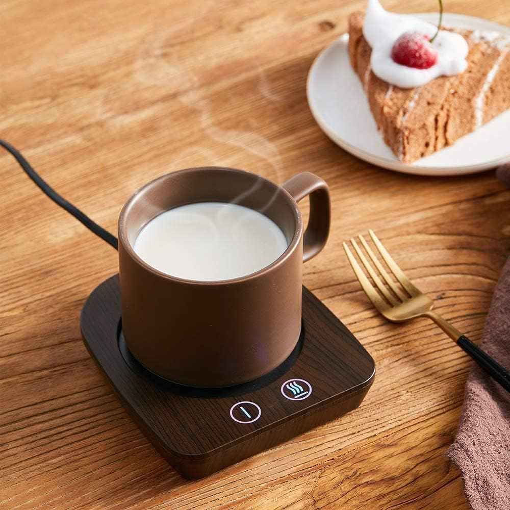 Mug Warmer with Automatic Shut Off and 3 Temperature Settings - The Silver Spoon