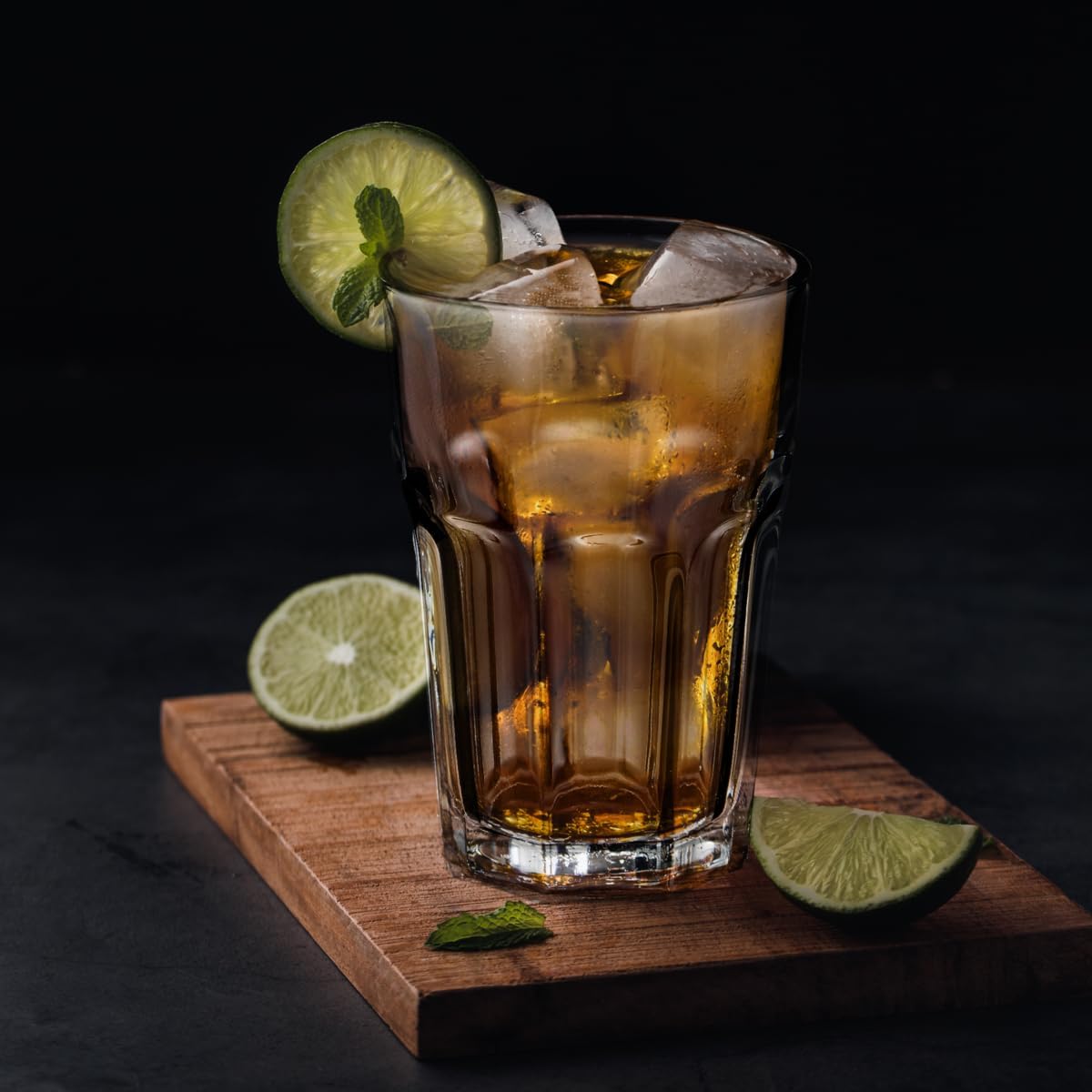 Premier Household Luxor Glass Tumblers, Clear, 8 x 8 x 12 cm
