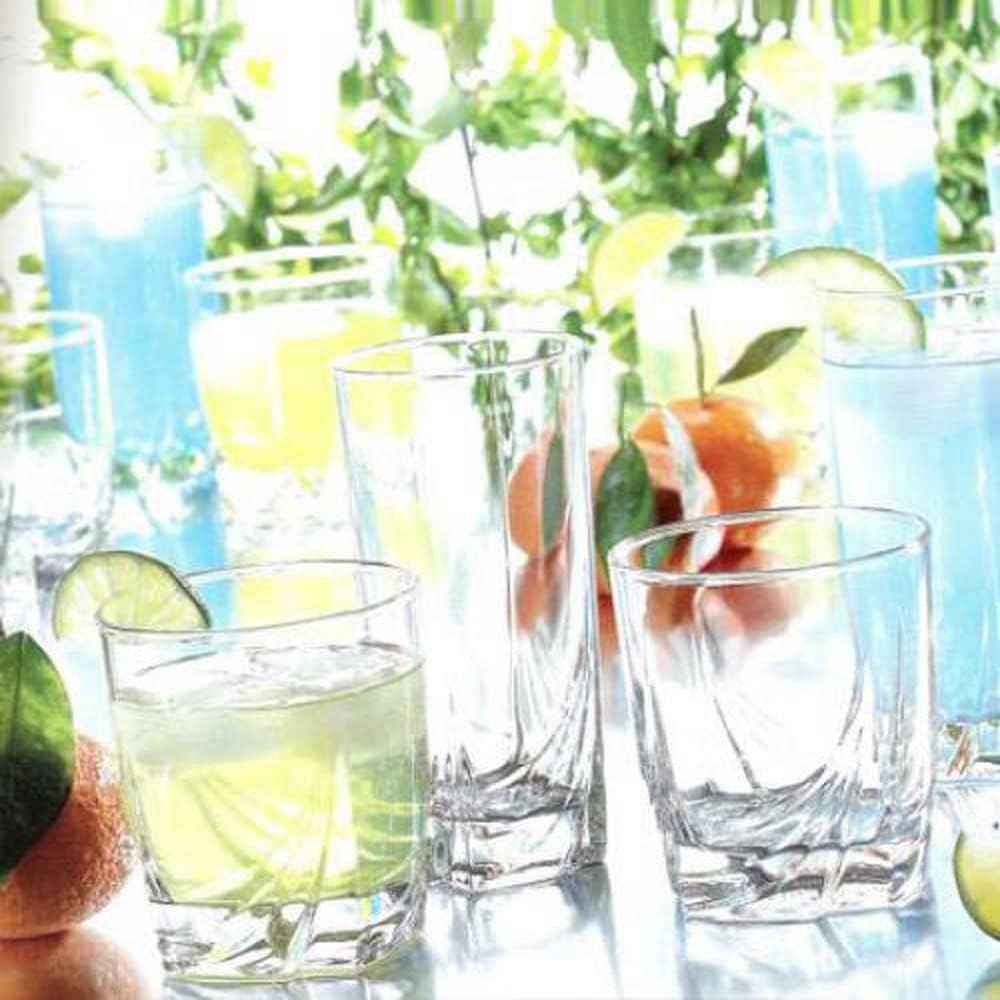 Dajar 6 low drinking glasses Ascot 300 ml Luminarc, glass, transparent, 6 pieces (1 piece), 6 33768