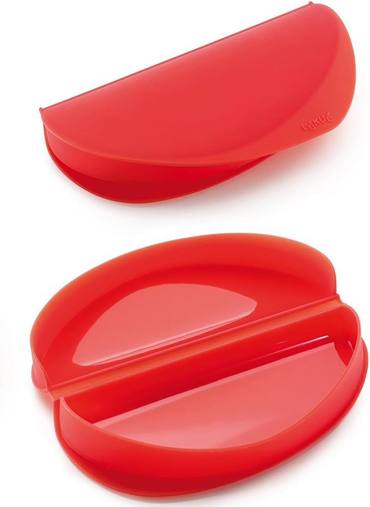 Microwave Omelette Maker Tube - Red, 0.4 L - The Silver Spoon