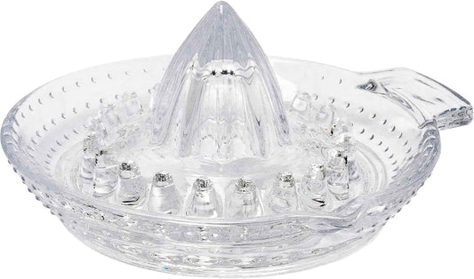 Manual Glass Orange Juicer, 30 ml Capacity, Transparent - The Silver Spoon