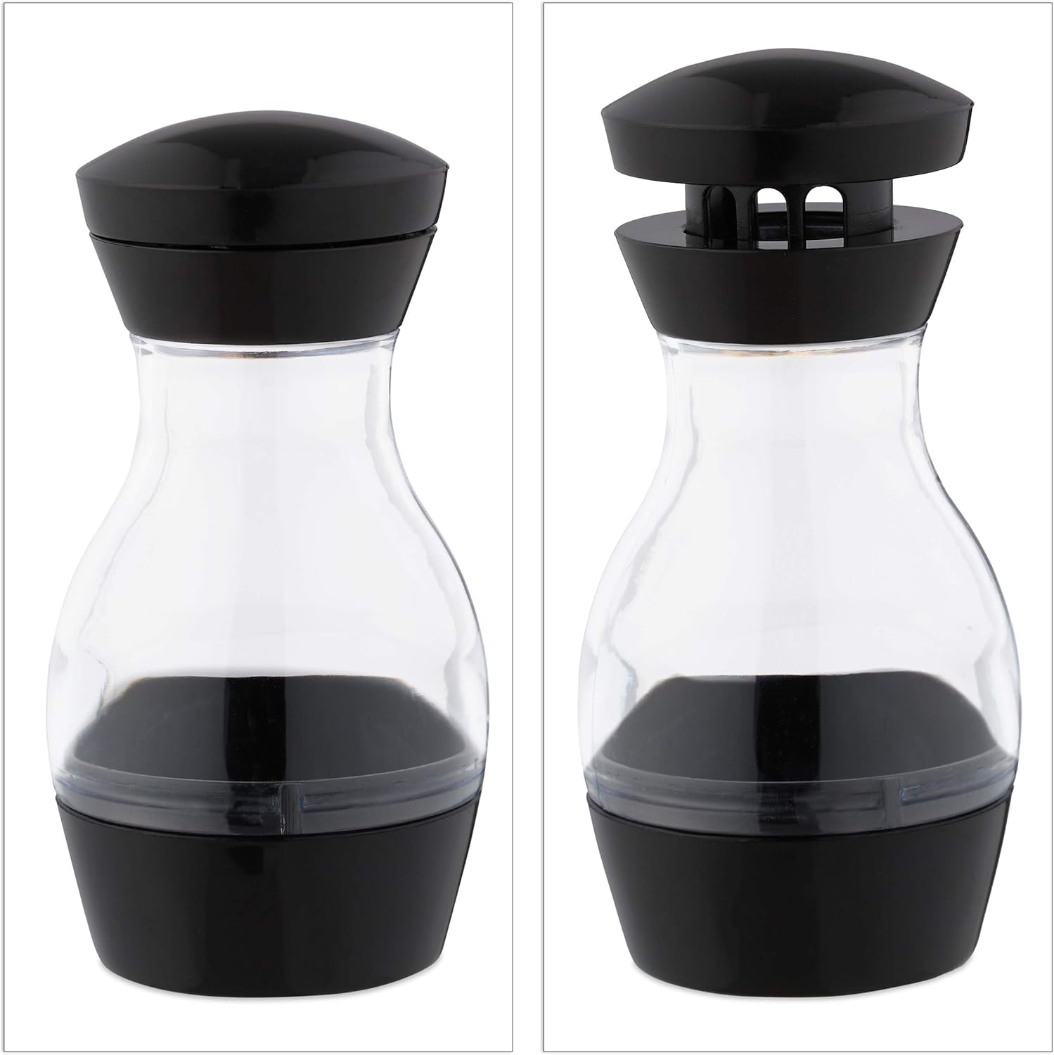Spice Carousel with Jars - 8 Rotatable Spice Jars - The Silver Spoon