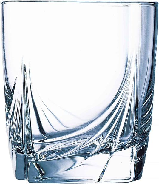 Dajar 6 low drinking glasses Ascot 300 ml Luminarc, glass, transparent, 6 pieces (1 piece), 6 33768
