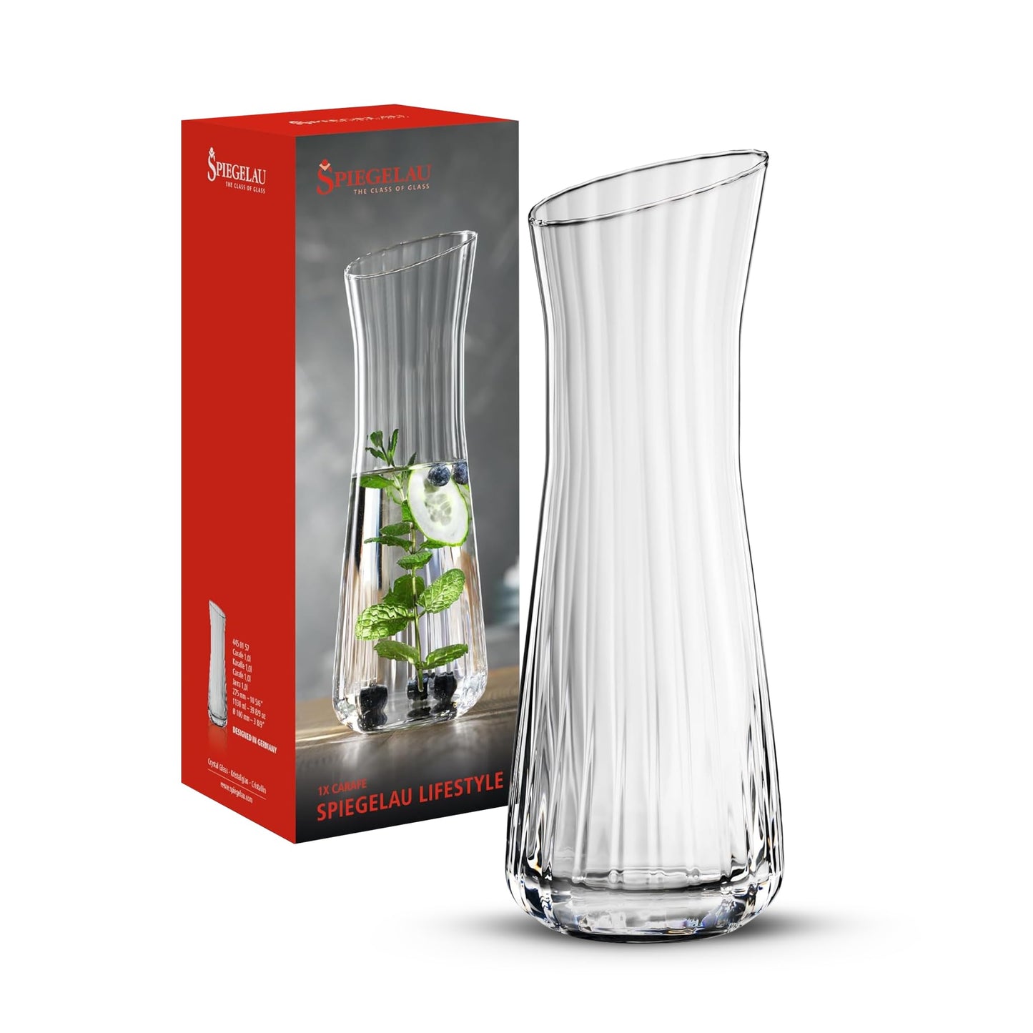 Spiegelau & Nachtmann Spiegelau LifeStyle 4450172 White Wine Glasses Set of 4 Crystal Glass 440 ml