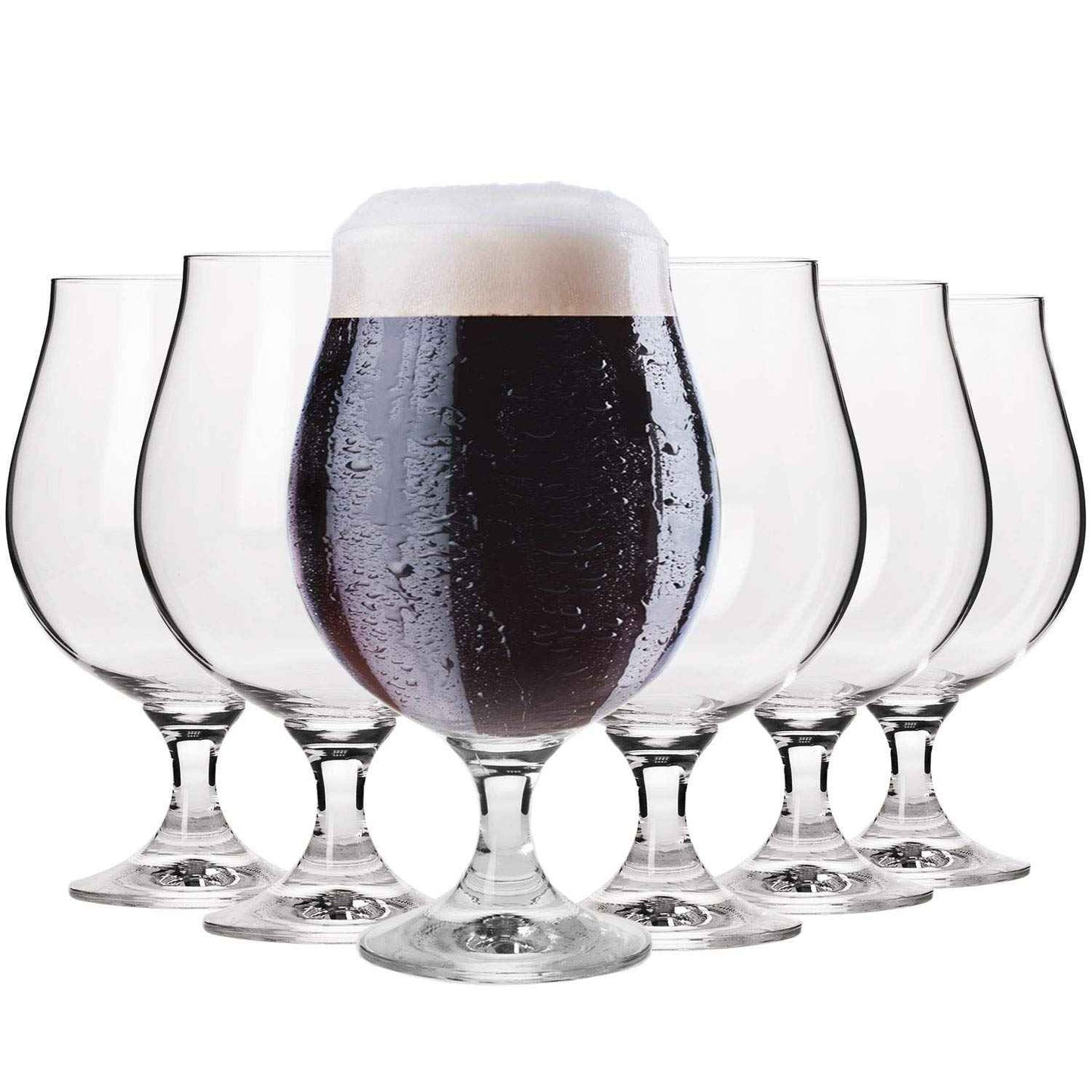 KROSNO Water Juice Drinking Glasses | Set of 12 | 360ml | Elite Collection | Crystal Glass | Perfect for Home, Restaurants and Parties | Dishwasher Safe