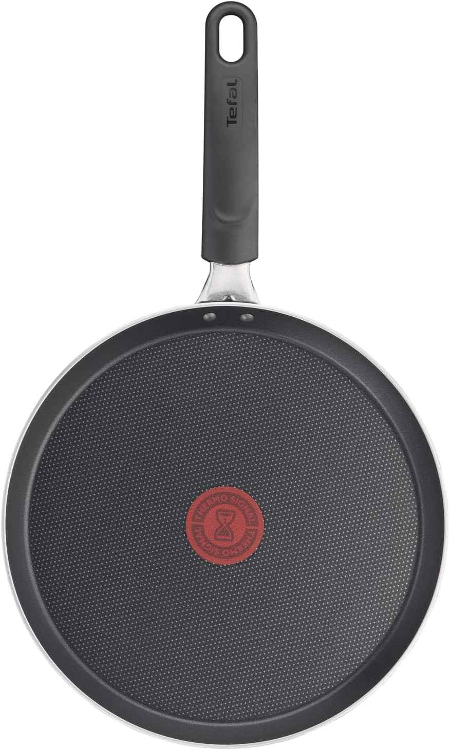 25 cm Crepe Pan - Durable Non-Stick Coating, Easy to Clean - The Silver Spoon