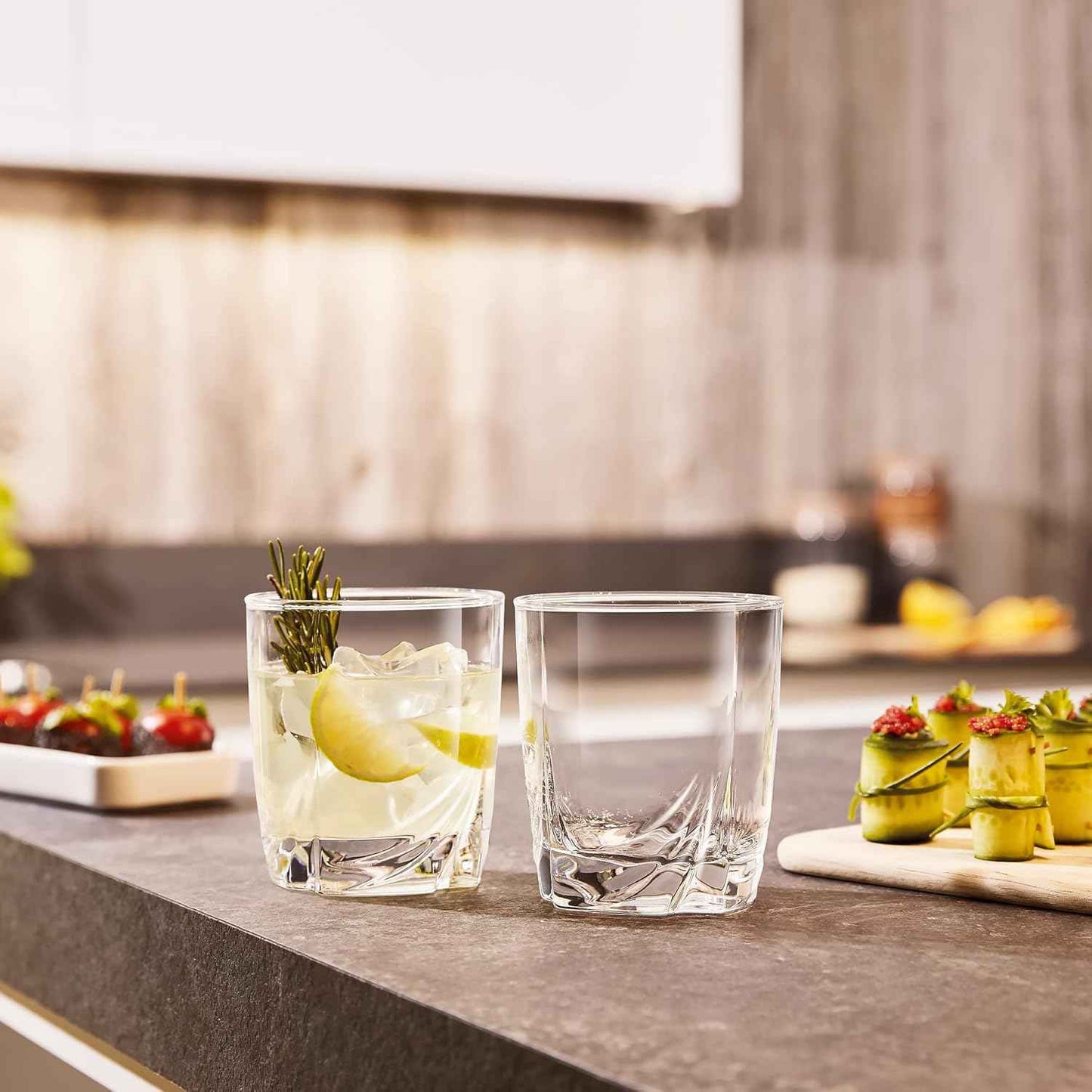 Dajar 6 low drinking glasses Ascot 300 ml Luminarc, glass, transparent, 6 pieces (1 piece), 6 33768