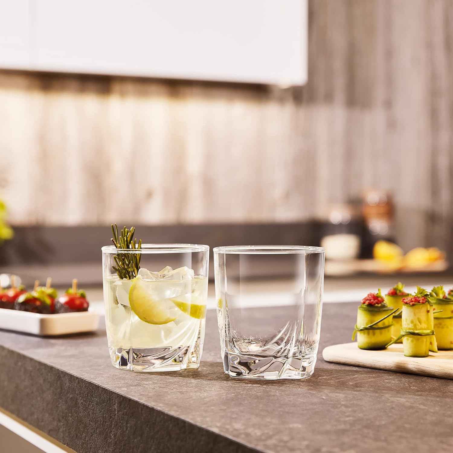 Dajar 6 low drinking glasses Ascot 300 ml Luminarc, glass, transparent, 6 pieces (1 piece), 6 33768