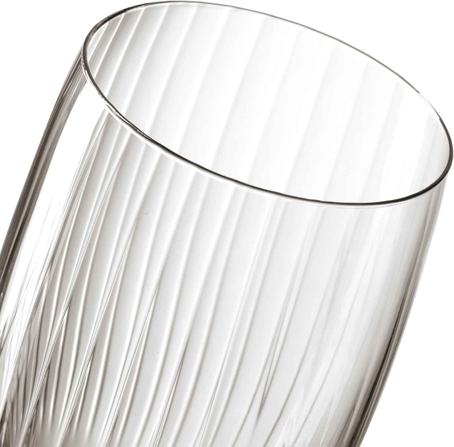 Drinking glass POESIA 460 ml grey, 6, 022383