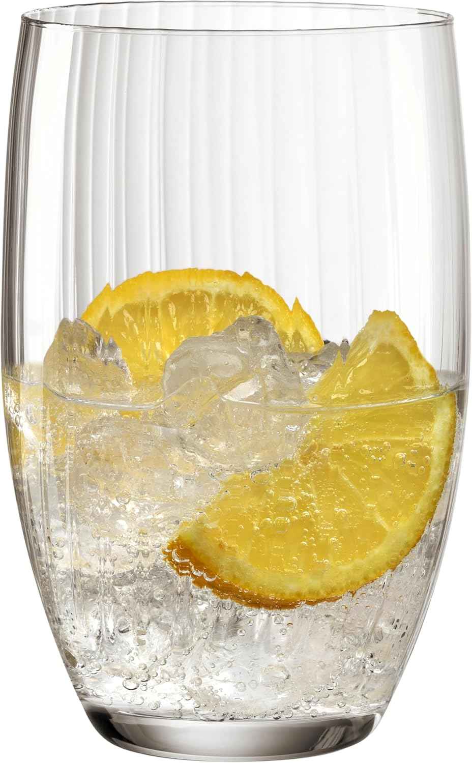 Drinking glass POESIA 460 ml grey, 6, 022383