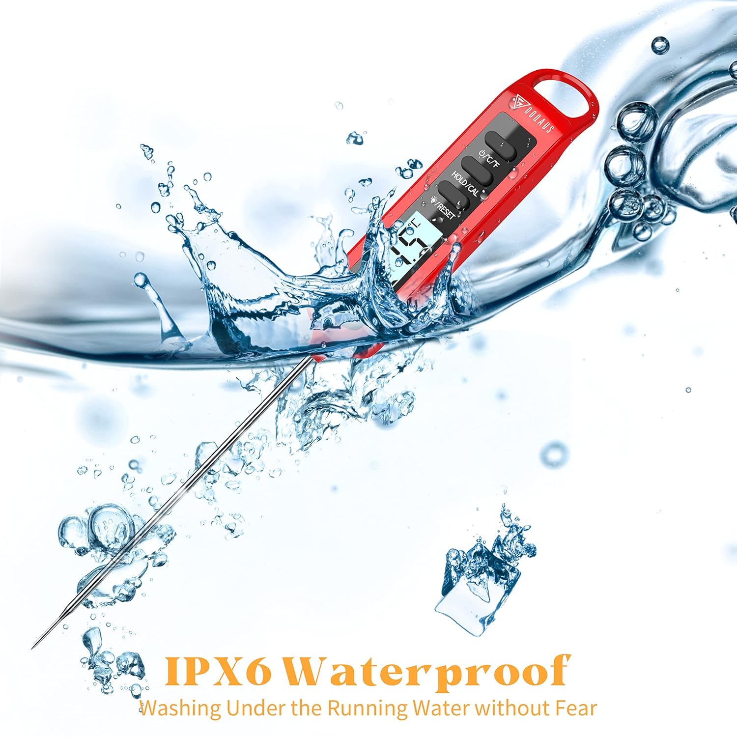 Barbecue Meat Thermometer Digital Accuracy in 3 Seconds - The Silver Spoon