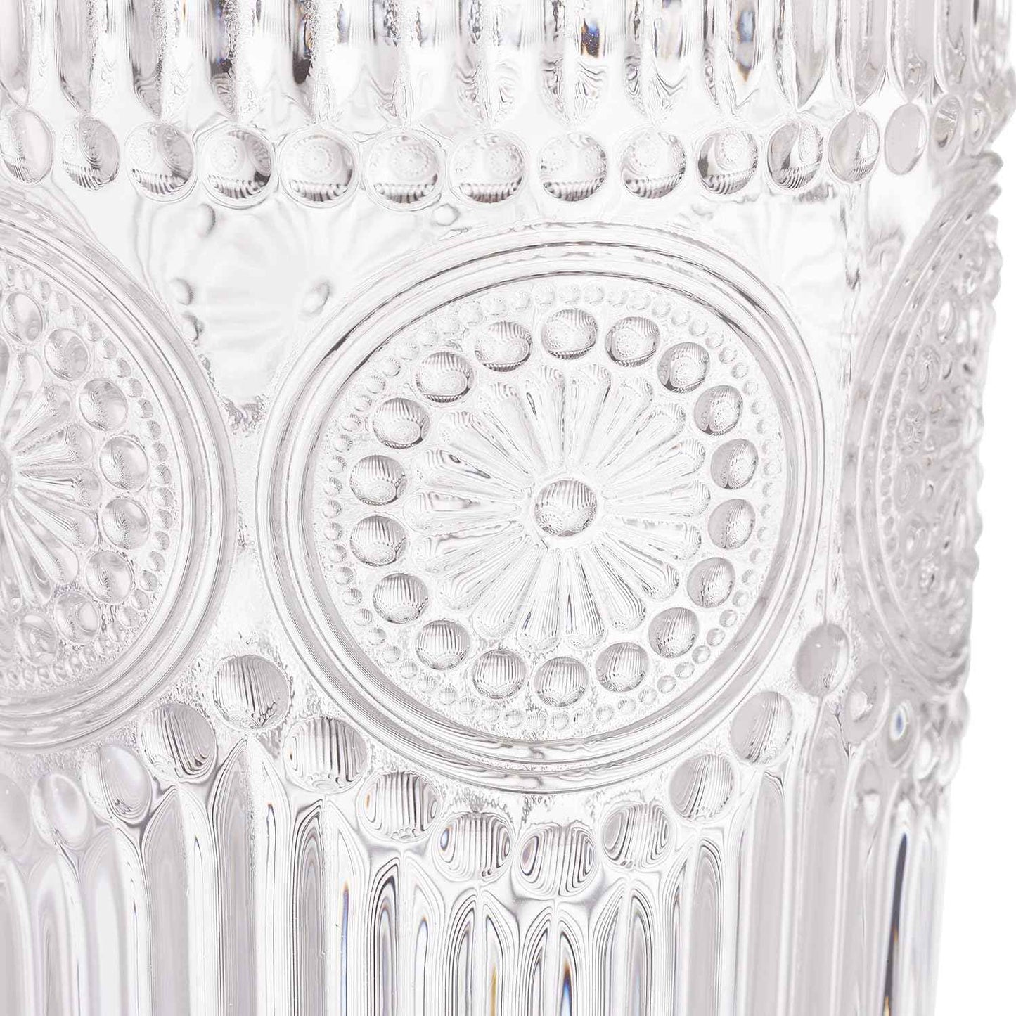 Boho Style Drinking Glasses Set of 4, 300 ml - The Silver Spoon