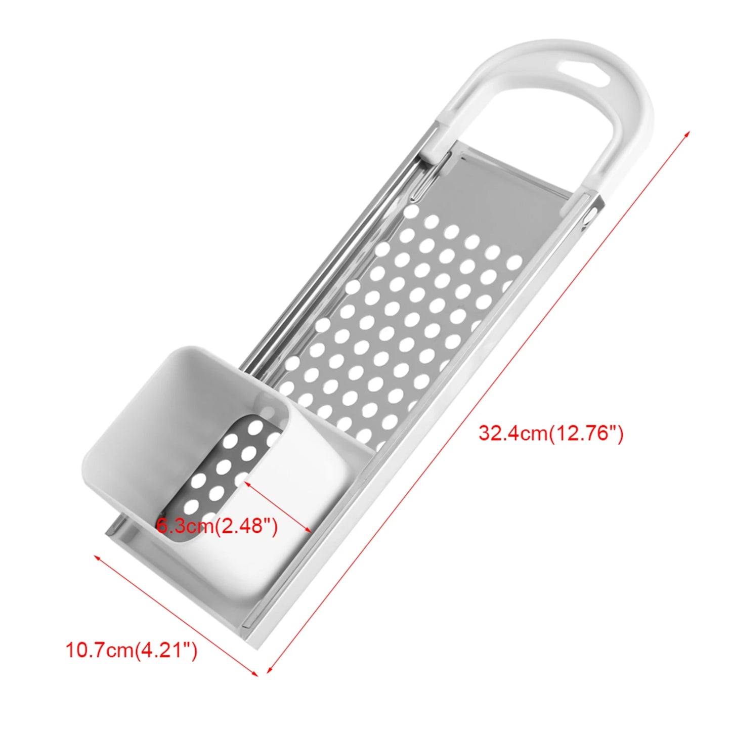 Kitchen Spaetzle Noodle Maker with Stainless Steel Blade - Dumpling and Pasta Cooking Tool - The Silver Spoon